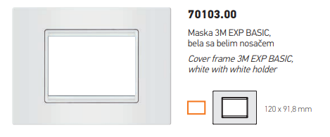 Maska 3M EXP BASIC - 70103.00