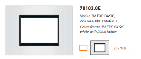 Maska 3M EXP BASIC - 70103.0E